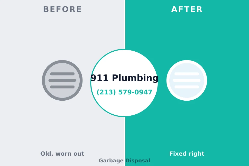 Before and after: plumbing company West Hill, OH